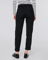 Face Code Classic Jet Black Mom Jeans