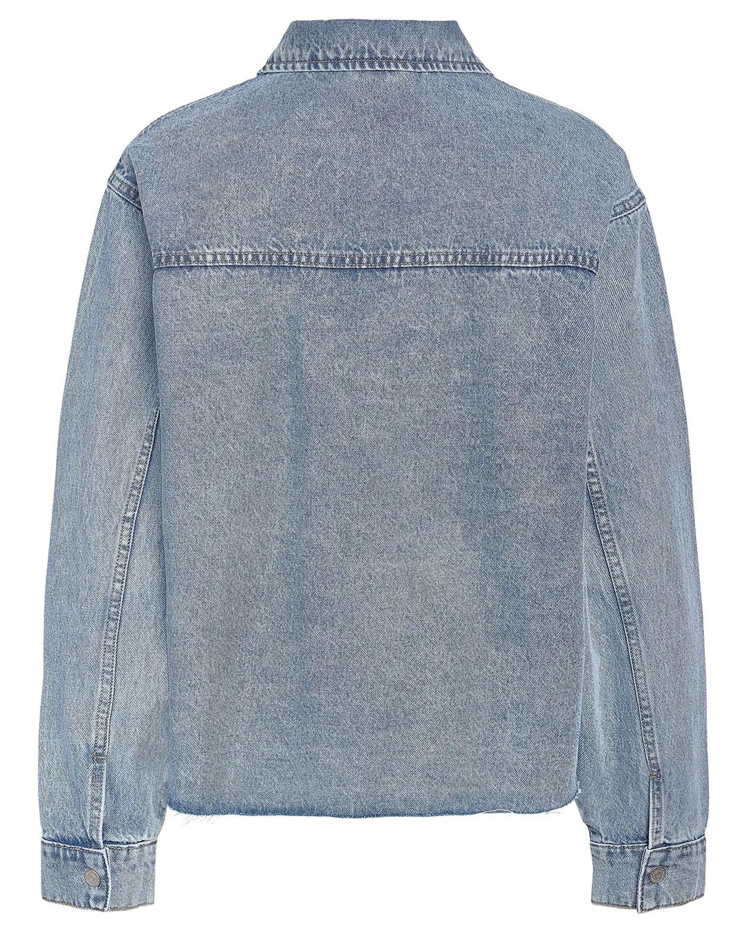 Noisy May Women's Oversized Denim Shacket
