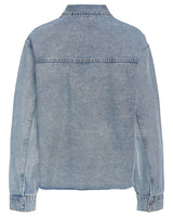 Noisy May Women's Oversized Denim Shacket