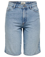 ONLY Women's High Waist Regular Fit Denim Shorts