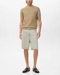 MANGO Men's Light Beige Relaxed Denim Shorts