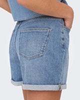 ONLY High Waisted Denim Shorts