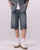 TIFFOSI Men's Regular Fit Denim Shorts