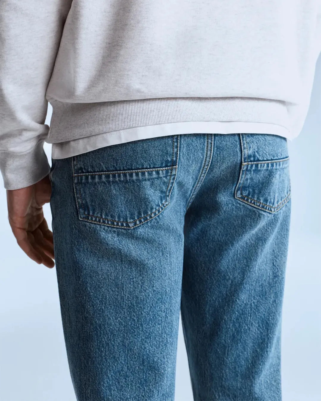 Anti Blue Bruno Straight Fit Jeans Blue Old Washed