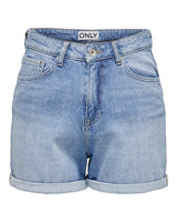 ONLY High Waisted Denim Shorts
