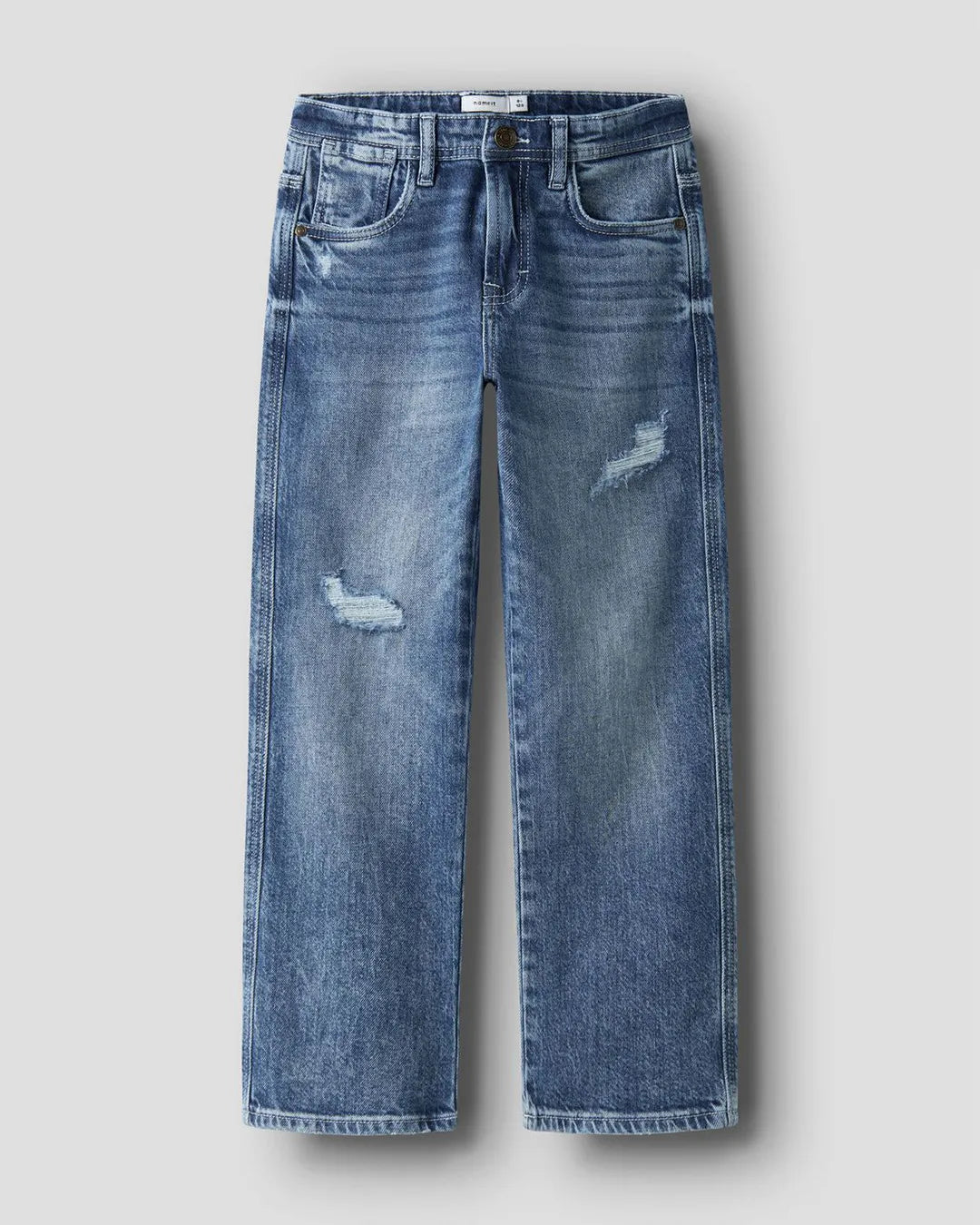 Name It Boys Medium Blue Straight Leg Jeans