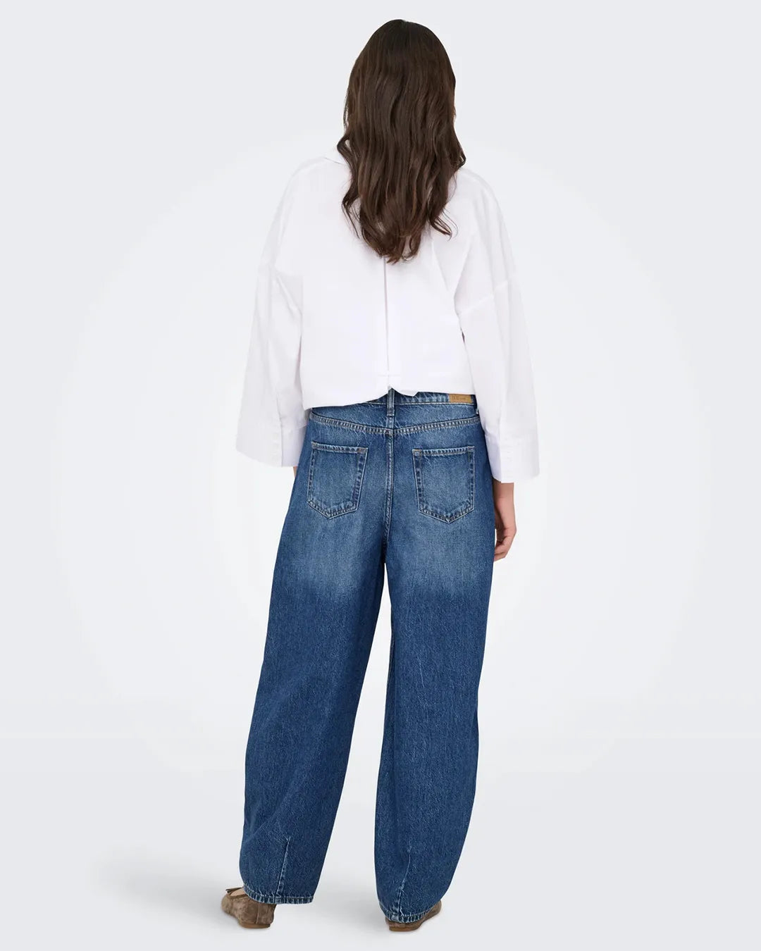 JDY Barrel Fit Jeans Medium Blue