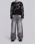 Pull&Bear Unisex Baggy Fit Jeans Faded Grey