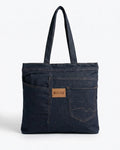 Casual Denim Tote Bag for Women & Men | Stylish Jeans Shoulder Bag