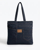 Casual Denim Tote Bag for Women & Men | Stylish Jeans Shoulder Bag