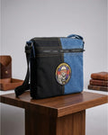 TLD Two Tone Denim Laptop Premium Crossbody MacBook iPad Messenger Bag