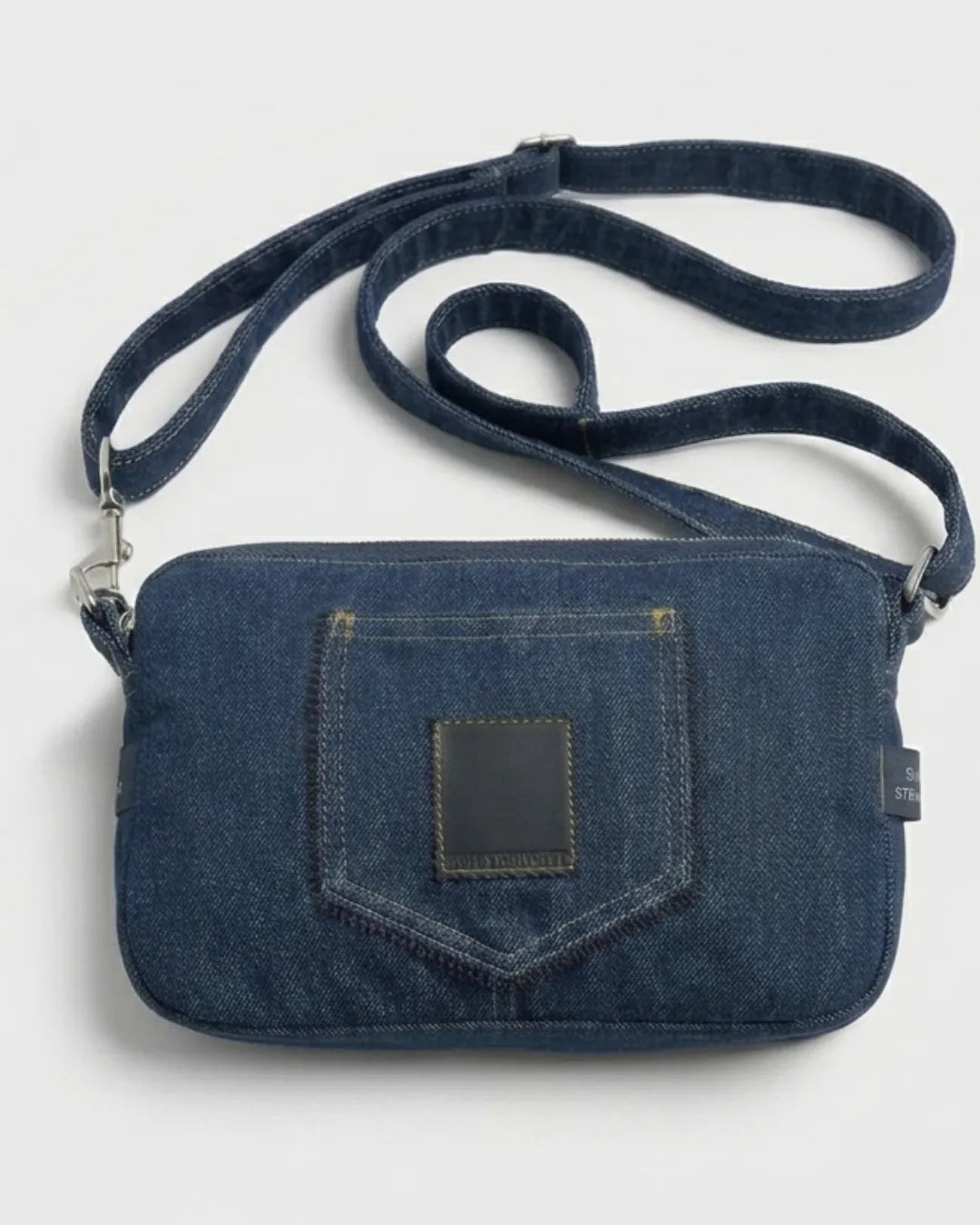 The Raw Utility Bag – Upcycled Denim Sling