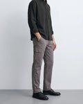 Men’s Straight Fit Cargo Pants - Charcoal Grey