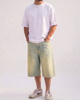 O'Stin Men's Baggy Fit Denim Jorts