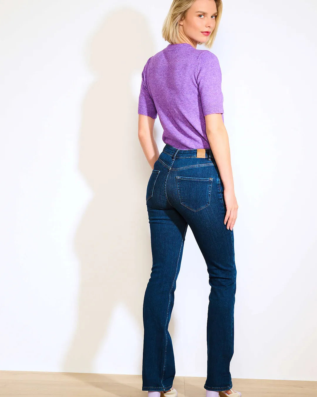 Lolaliza High Waist Bootcut Jeans