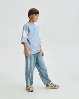 Reserved Boys Light Blue Baggy Fit Jeans