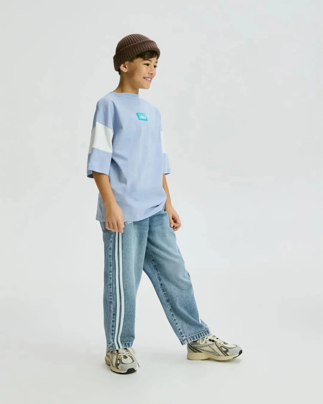 Reserved Boys Light Blue Baggy Fit Jeans