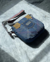 Sustainable Denim Crossbody Bag Patchwork Style By TLD