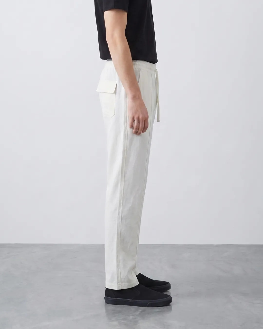 Men's Loose Fit Cotton Jersey Trouser