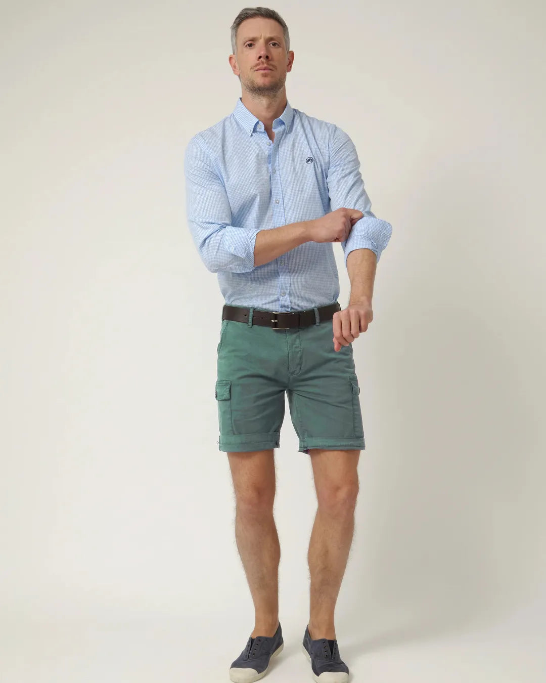 Men's 6 Pocket Cotton Cargo Shorts