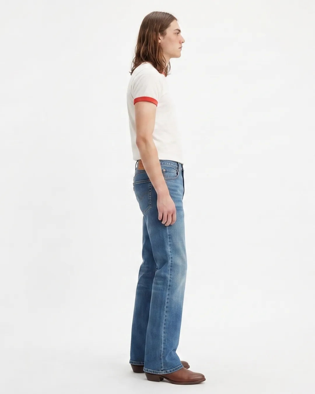 Men's Bootcut Denim Jeans | Vintage Style Flare Fit