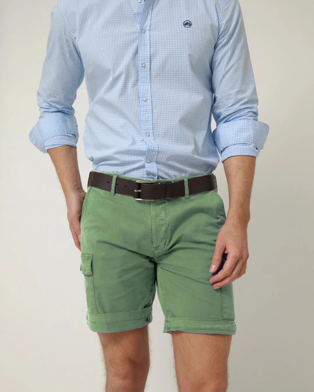 Men's 6-Pocket Cotton Cargo Shorts
