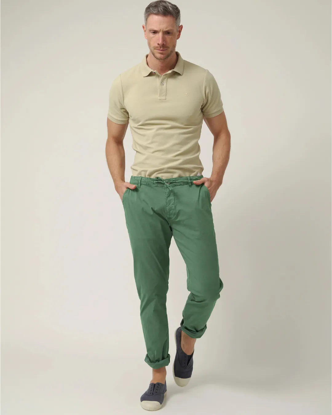 Altonadock Men's Casual Drawstring Trousers
