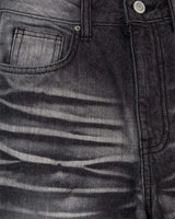 Gloria Jeans Black Spray Wide Leg Denim