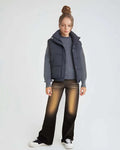 Gloria Jeans Brown Spray Wide Leg Denim
