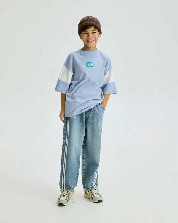 Reserved Boys Light Blue Baggy Fit Jeans