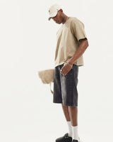 Khaki Brown Blank Tee stwd Pull&Bear