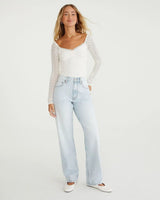 Women Jeans Aeropostale 90's Super High Rise Baggy Jeans