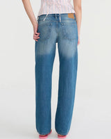 Aeropostale Women Low Rise Baggy Fit Jeans Dark Wash