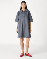 Urban Ash Denim Mini Dress Modern Casual Summer Outfit for Women