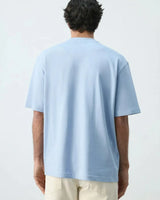 Sky Blue Wash Tee STWD Pull&Bear Down Shoulder Fit