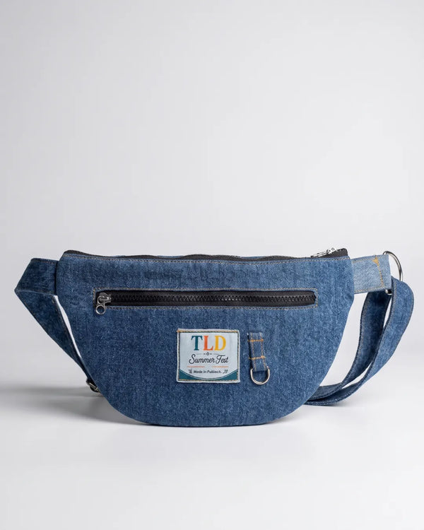 Streetwear Denim Crossbody & Fanny Pack