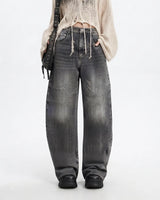 Vintage Grey Barrel Jeans