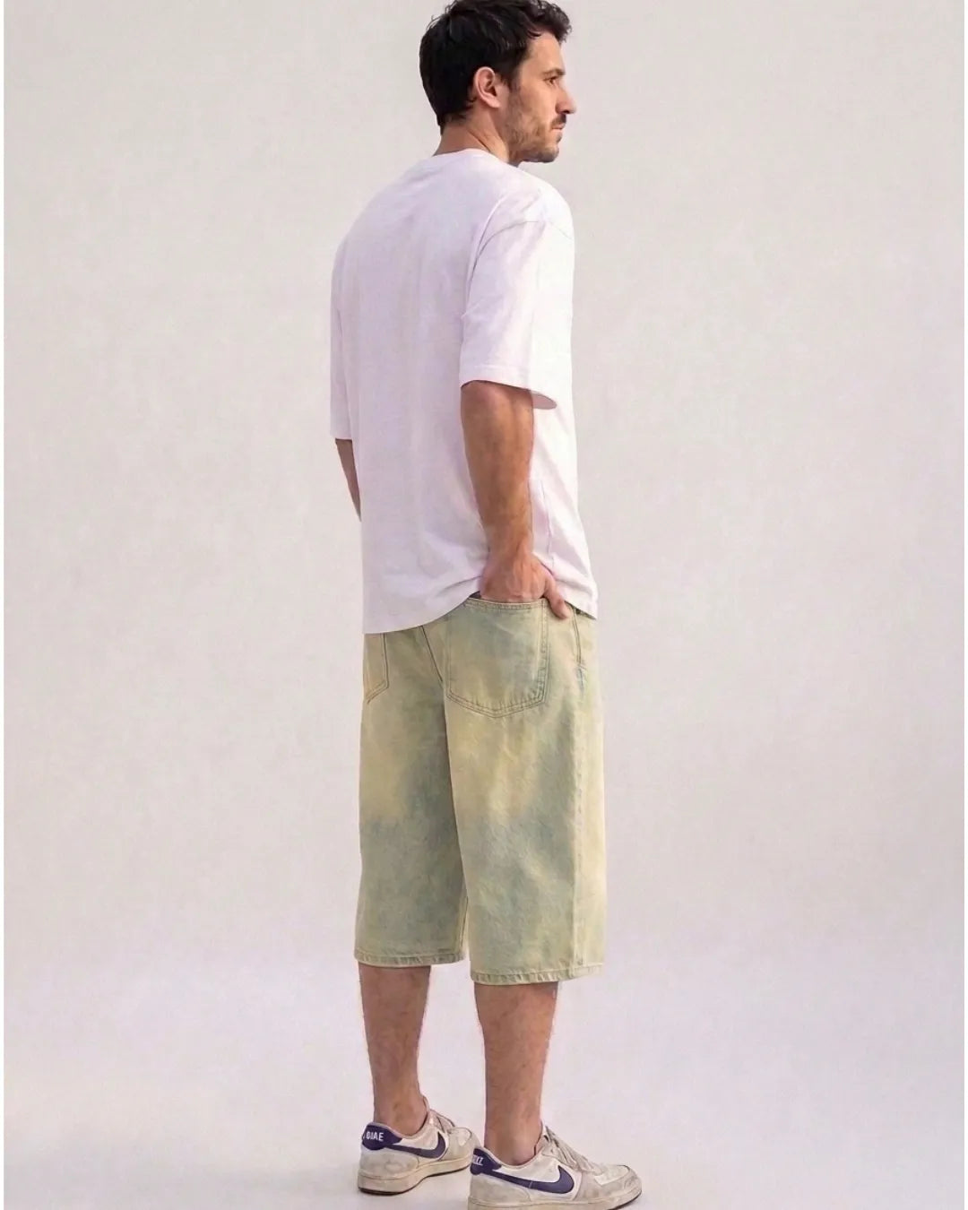 O'Stin Men's Baggy Fit Denim Jorts