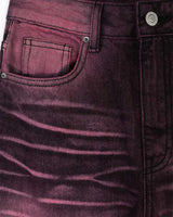Gloria Jeans Pink Spray Wide Leg Denim