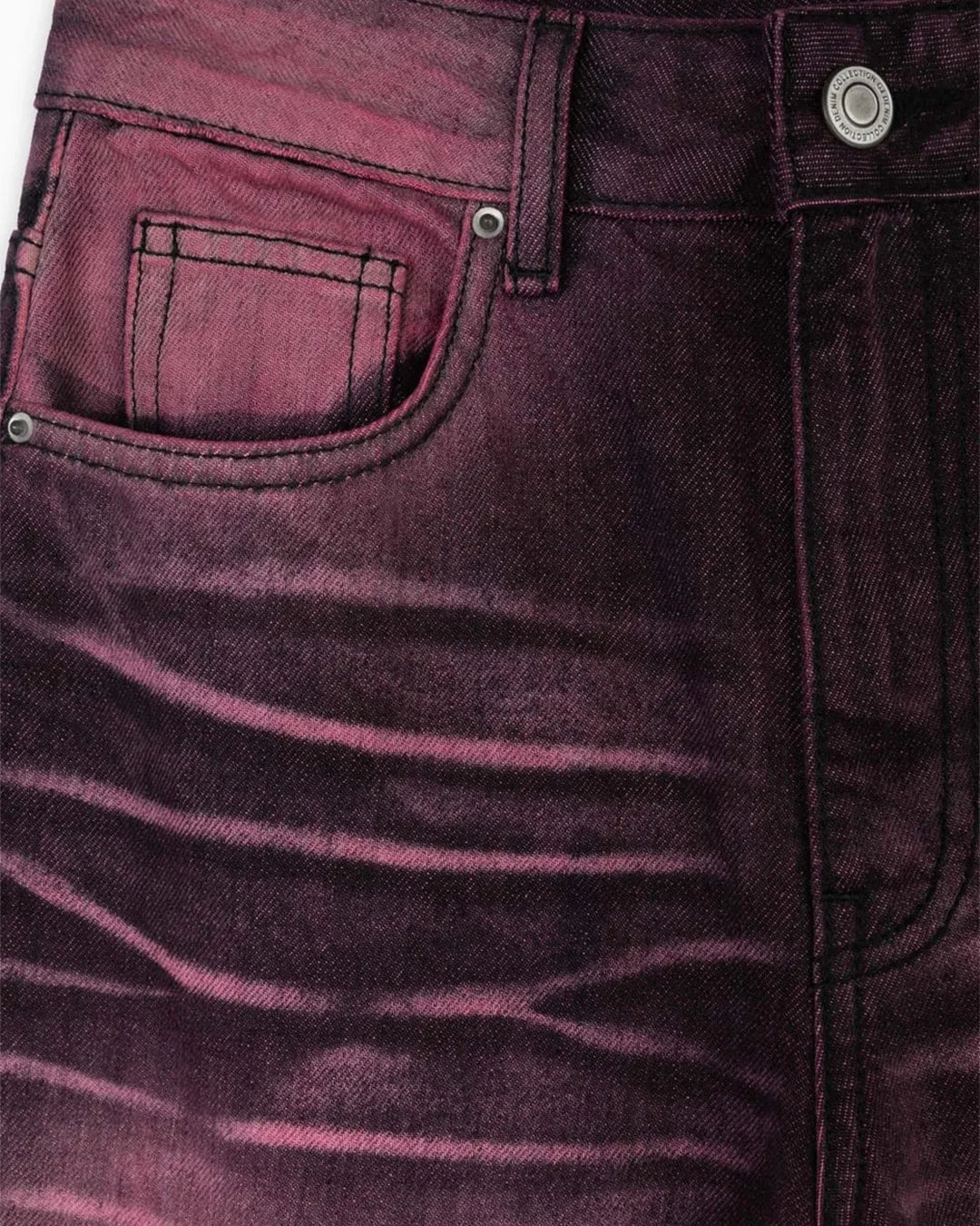 Gloria Jeans Pink Spray Wide Leg Denim