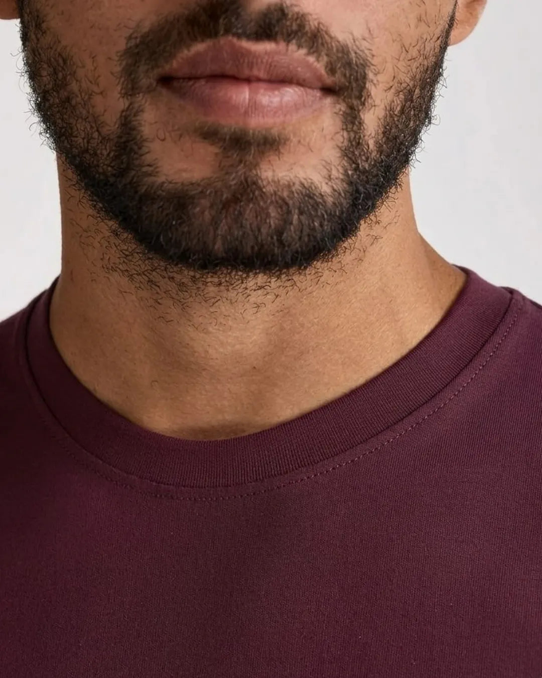 Sydney Mehroon Tee stwd Pull&Bear Regular Fit