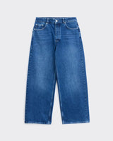 Pull&Bear Unisex Baggy Fit Jeans Classic Dark Blue