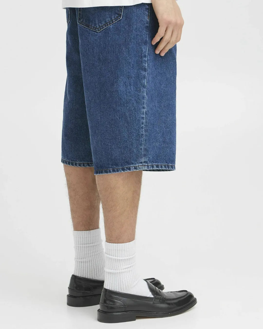 SOLID Men's Baggy Fit Denim Jorts