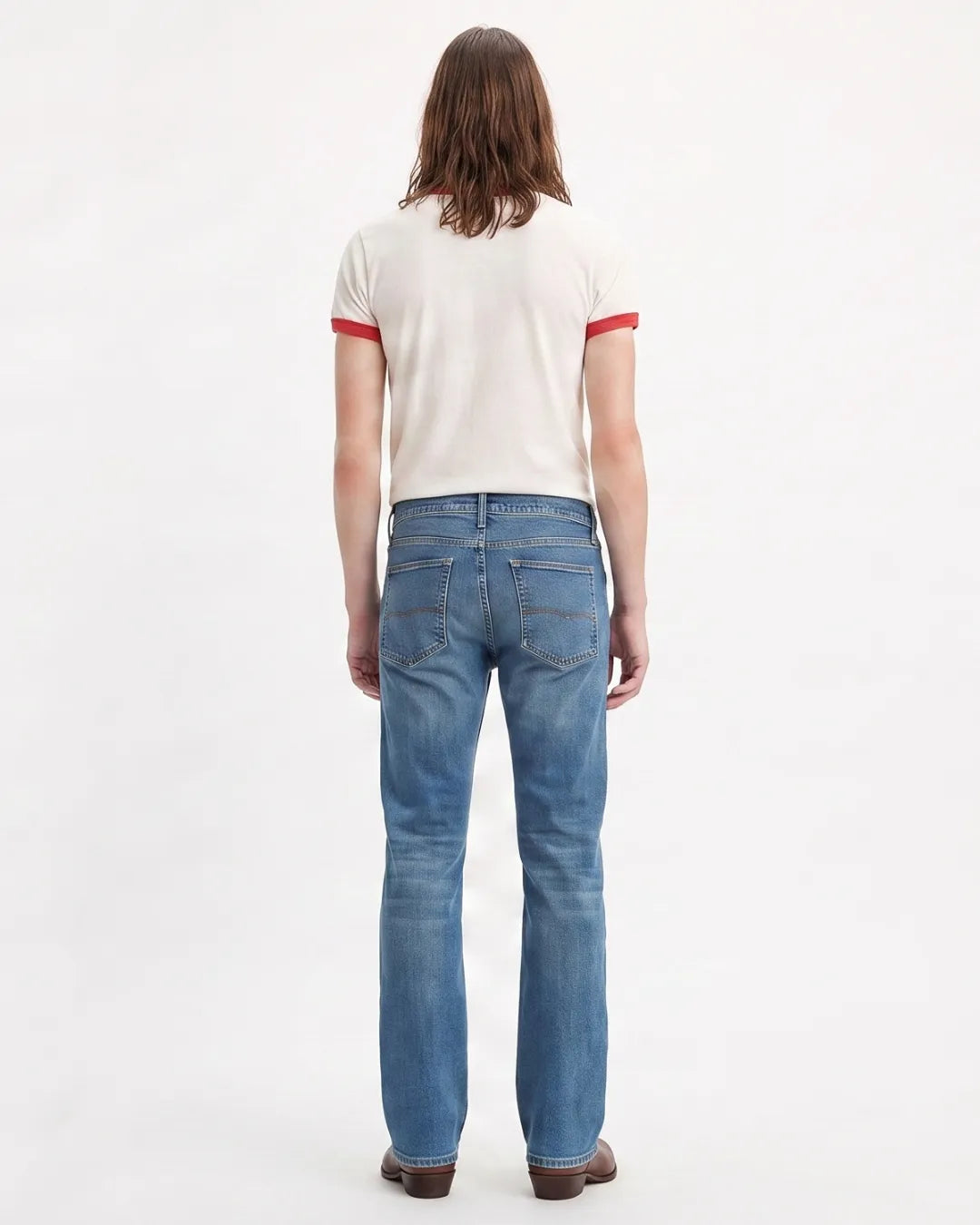 Men's Bootcut Denim Jeans | Vintage Style Flare Fit
