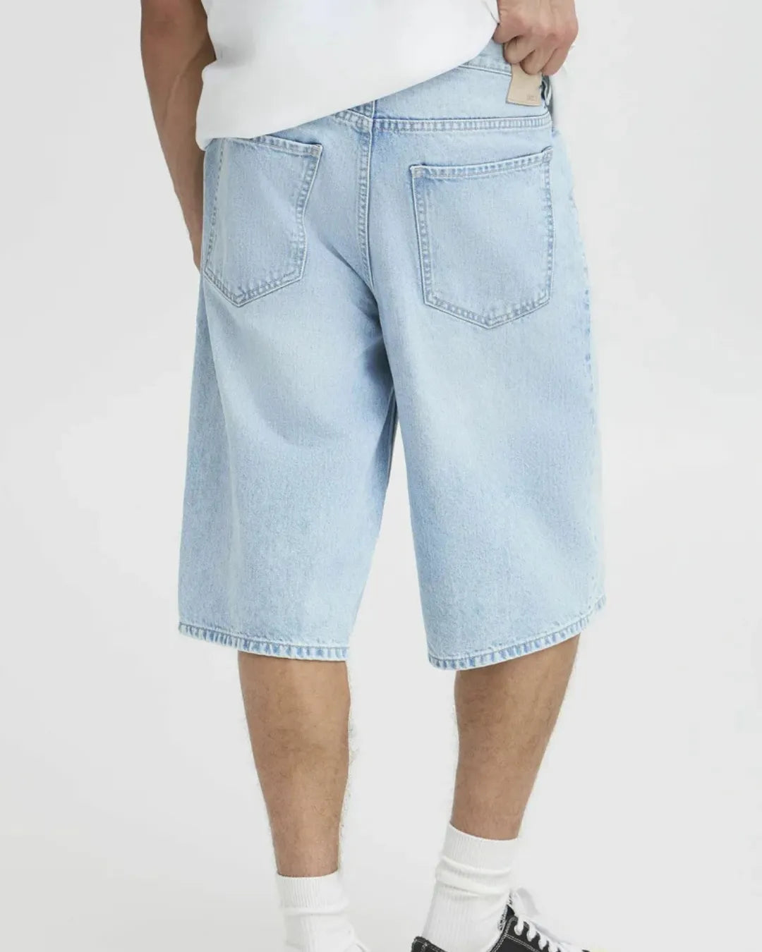 SOLID Men's Baggy Fit Denim Jorts