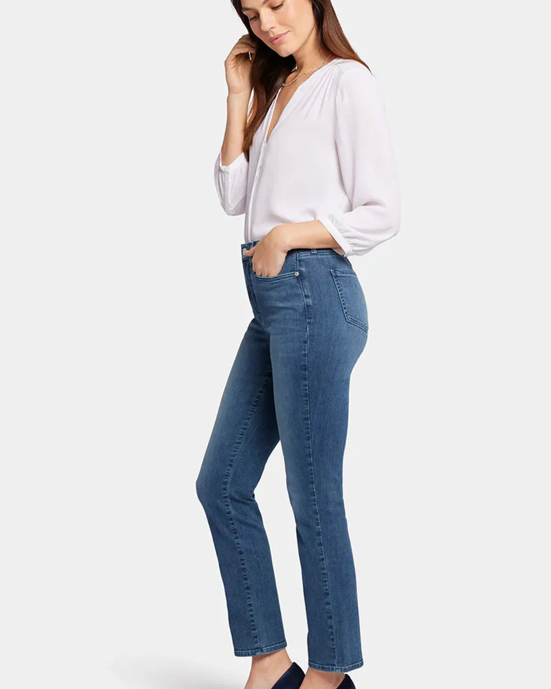 NYDJ Sheri Slim Jeans Petite High Rise
