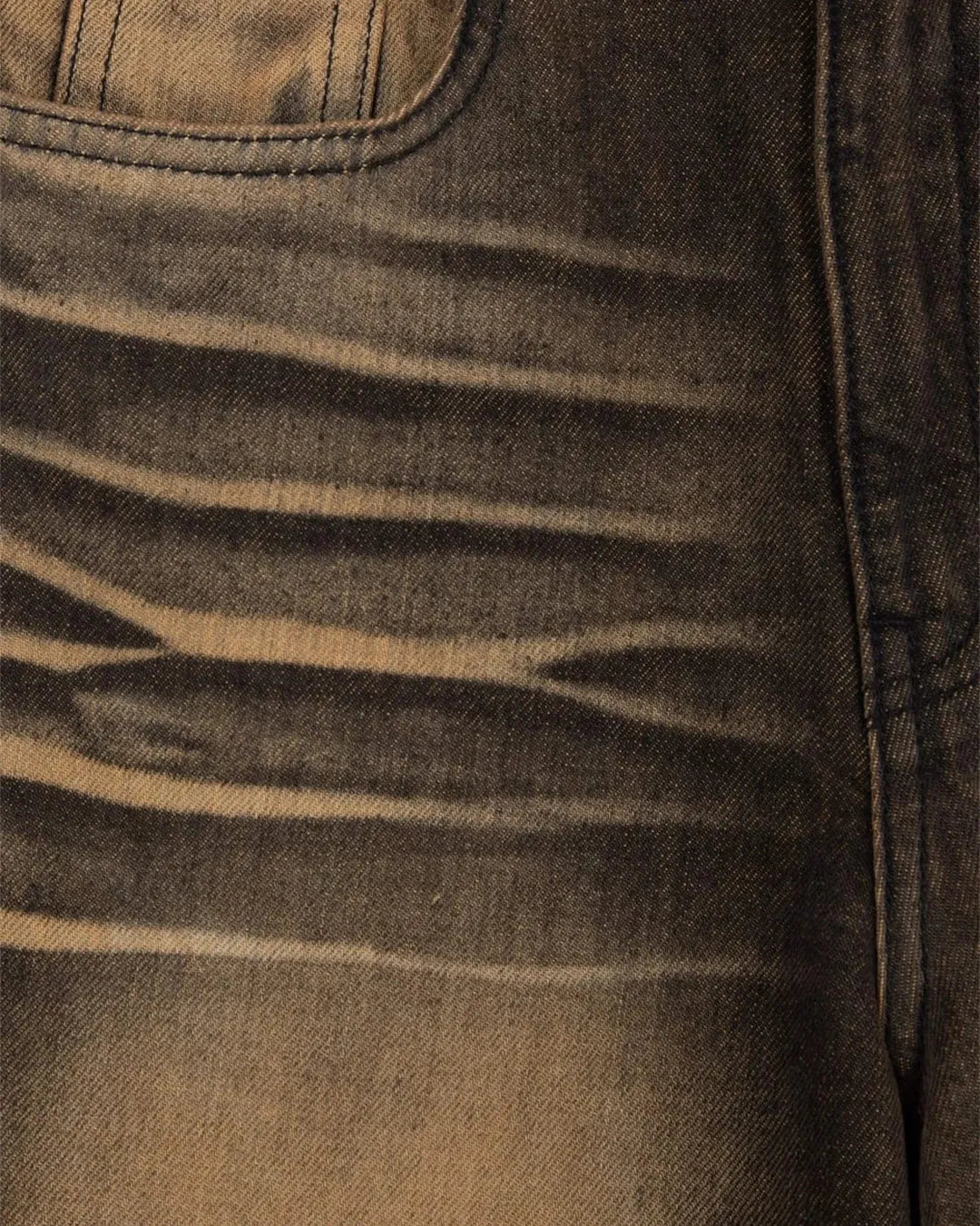 Gloria Jeans Brown Spray Wide Leg Denim