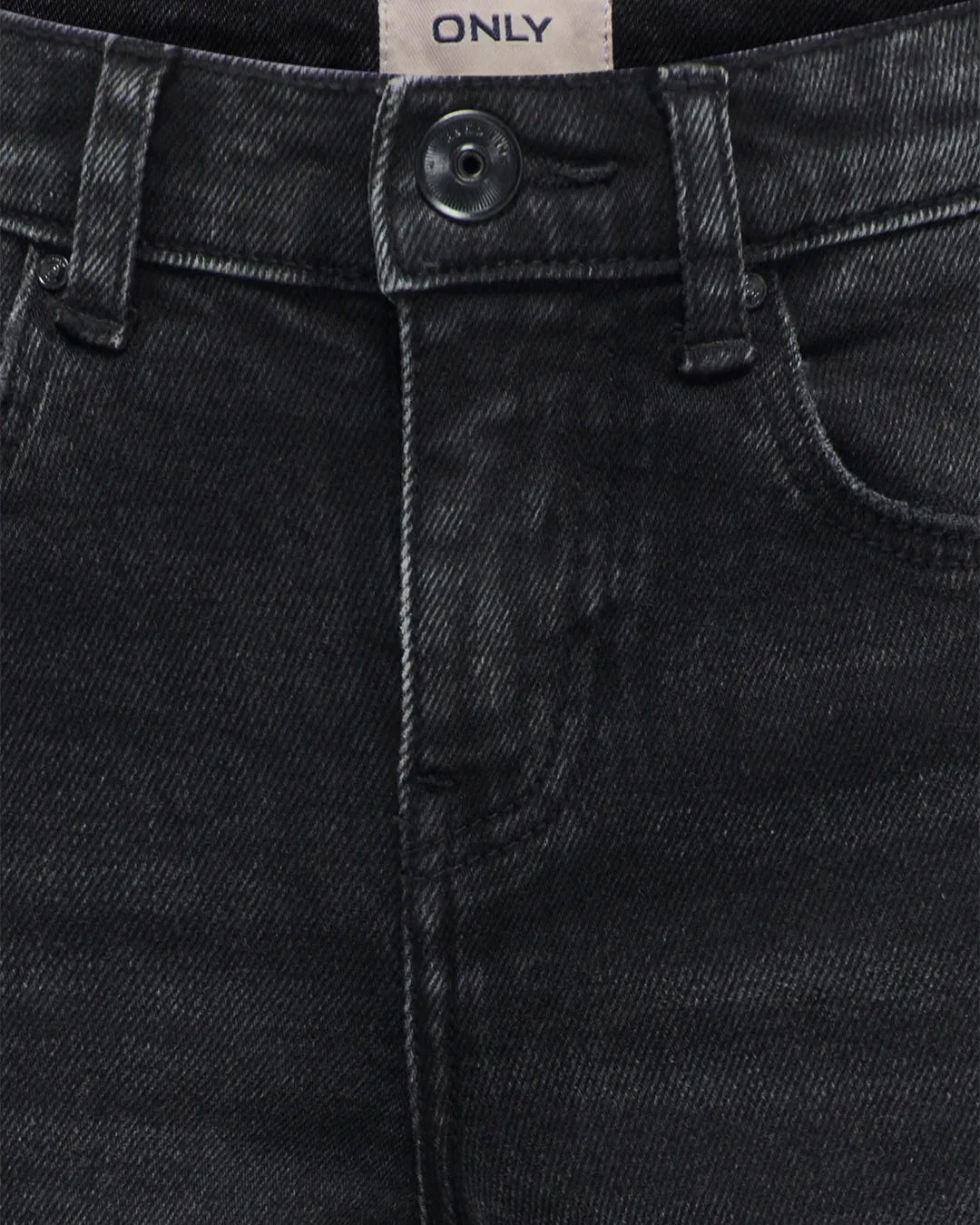 Only Girls Black Wide Leg Jeans
