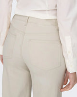Only Girls Beige Wide Leg Denim Jeans
