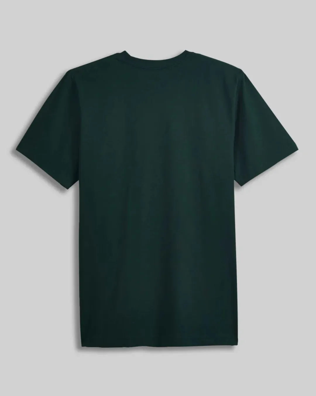 Classic Green Crew Neck T Shirt Stwd Regular Fit